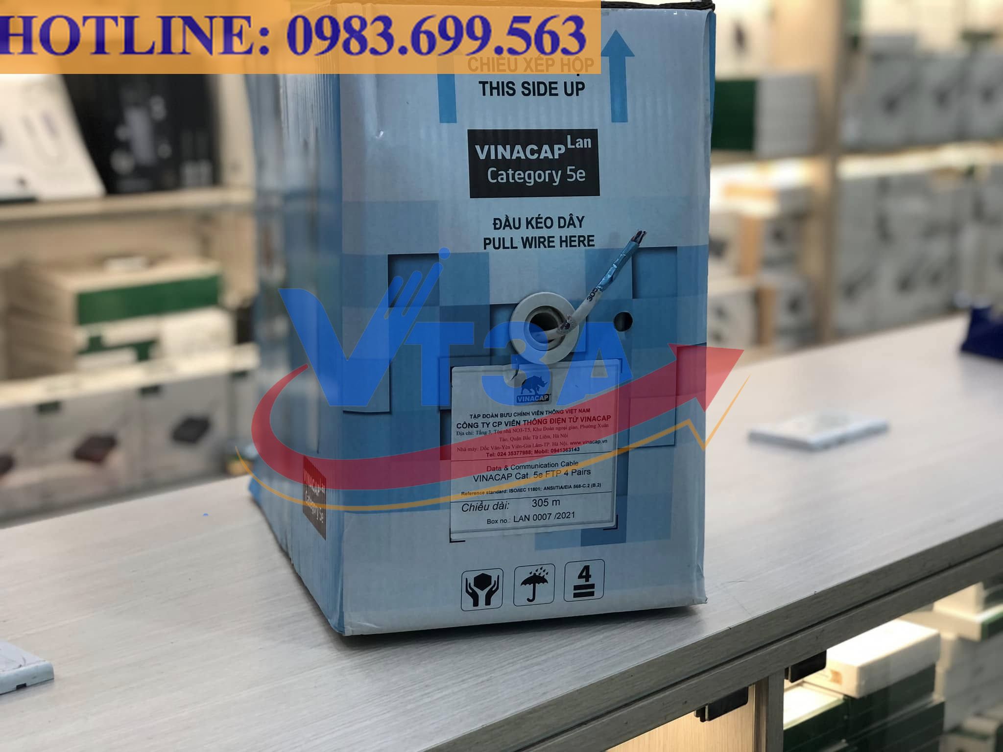 Cáp mạng CAT6 UTP Vinacap  