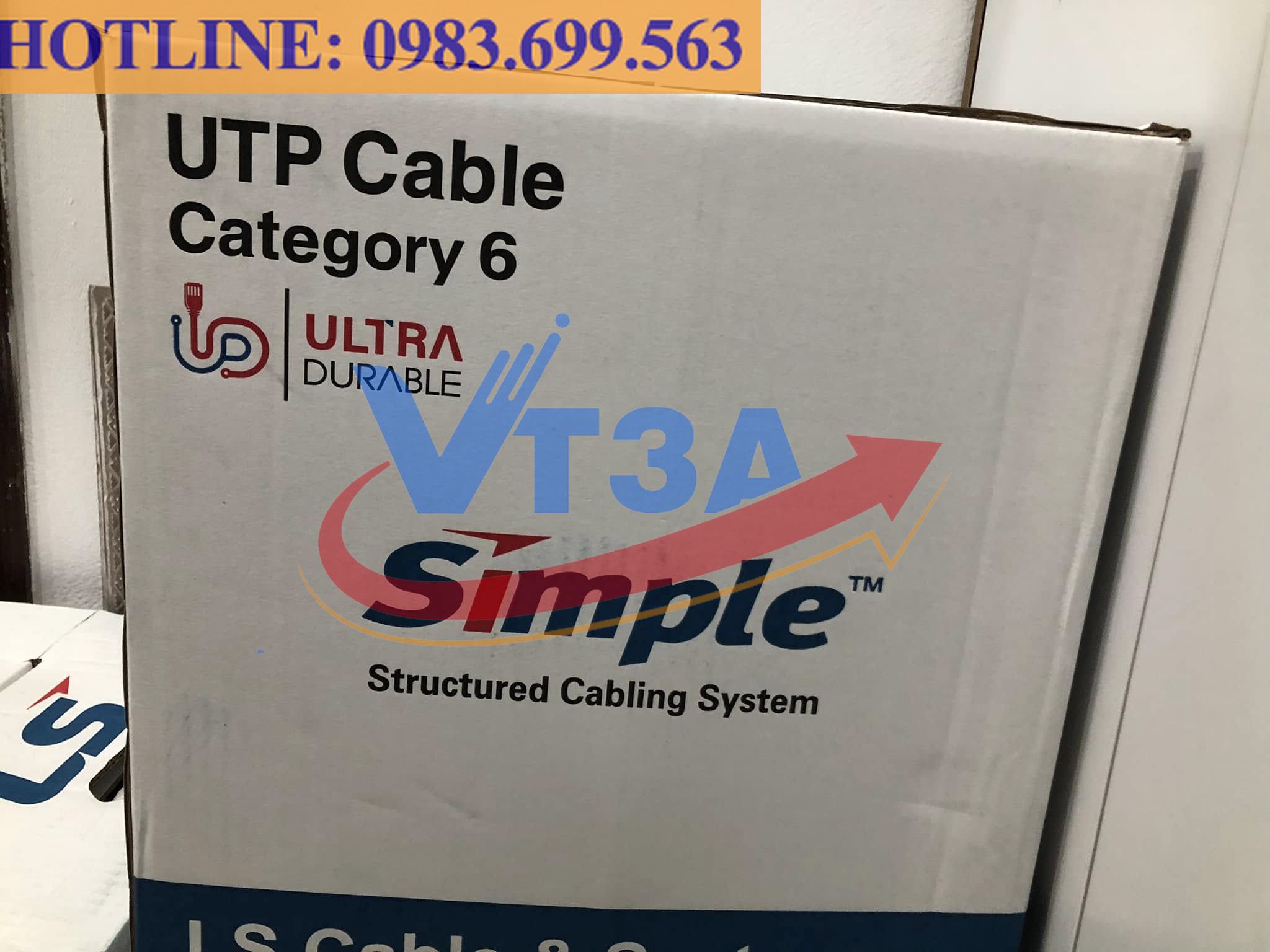 Cáp mạng UTP Cat6 chính hãng LS 