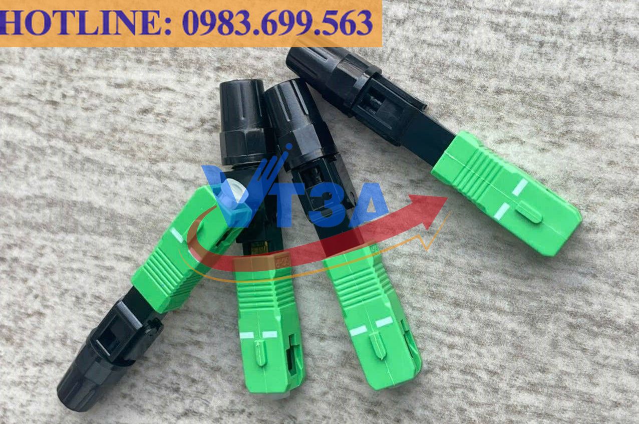 Đầu bấm nhanh fast connector chuẩn SC/APC