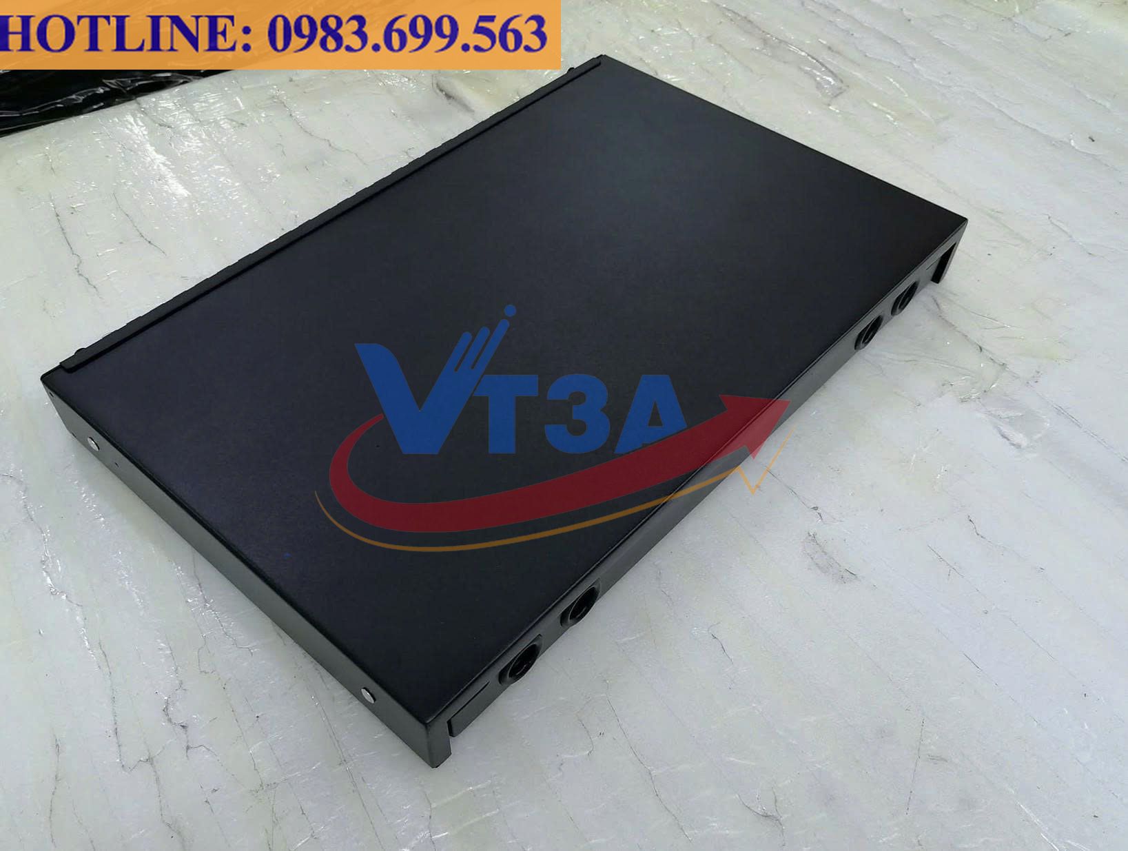 Hộp phối quang bắt rack 19 12Fo đầy đủ phụ kiện